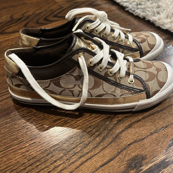 Coach Dark Brown Sneakers - Picture 2 of 5